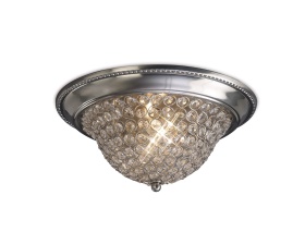 Paloma Crystal Ceiling Lights Diyas Flush Crystal Fittings Paloma Crystal Ceiling Lights Diyas Flush Crystal Fittings